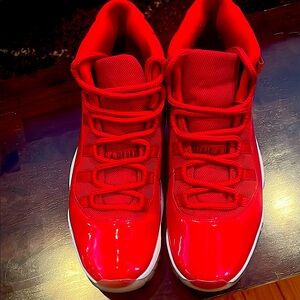 Men’s Red Jordan Sneakers with original box